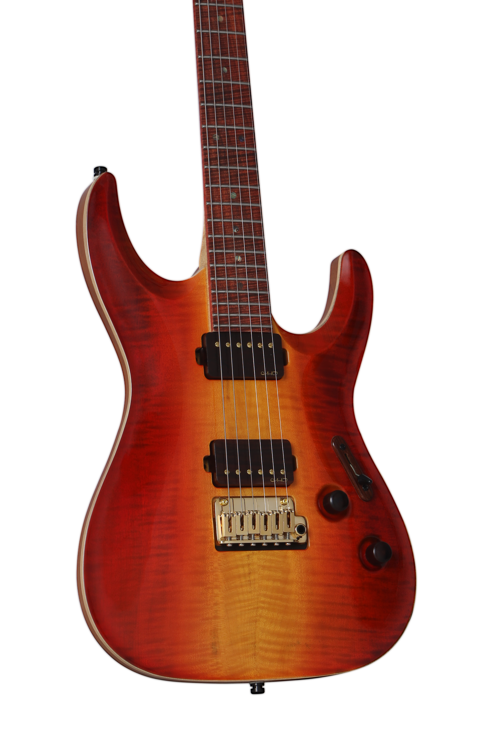 Modern Custom Limited HH Transparent Red Satin